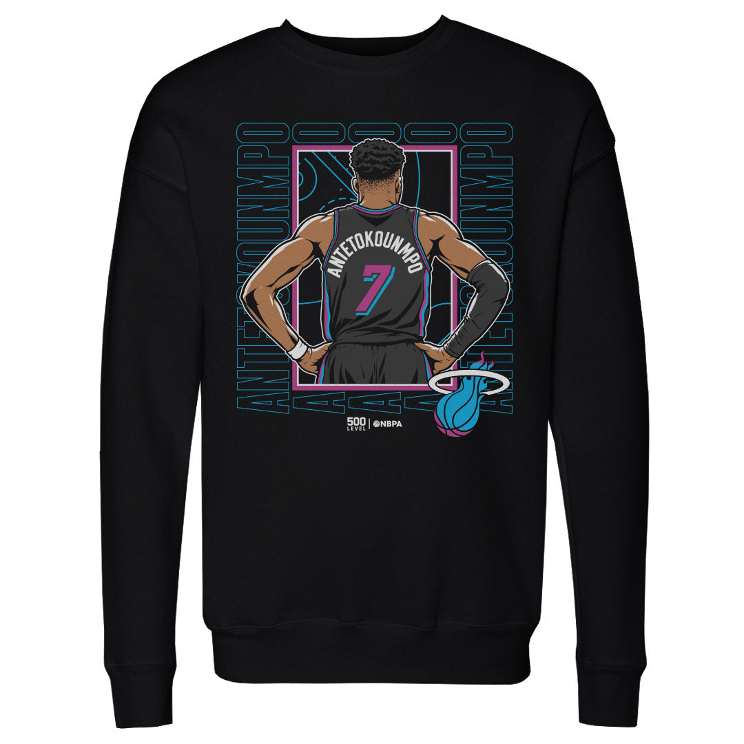 Giannis Antetokounmpo Men's Crewneck Sweatshirt | 500 LEVEL