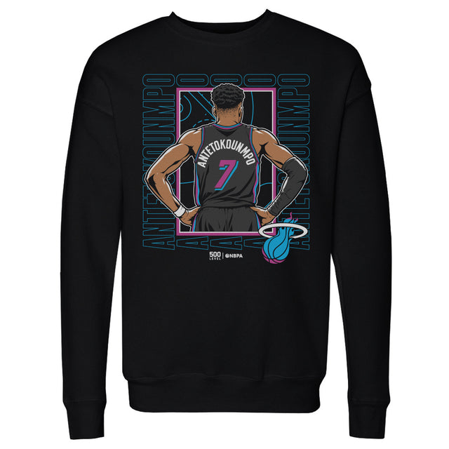 Giannis Antetokounmpo Men's Crewneck Sweatshirt | 500 LEVEL
