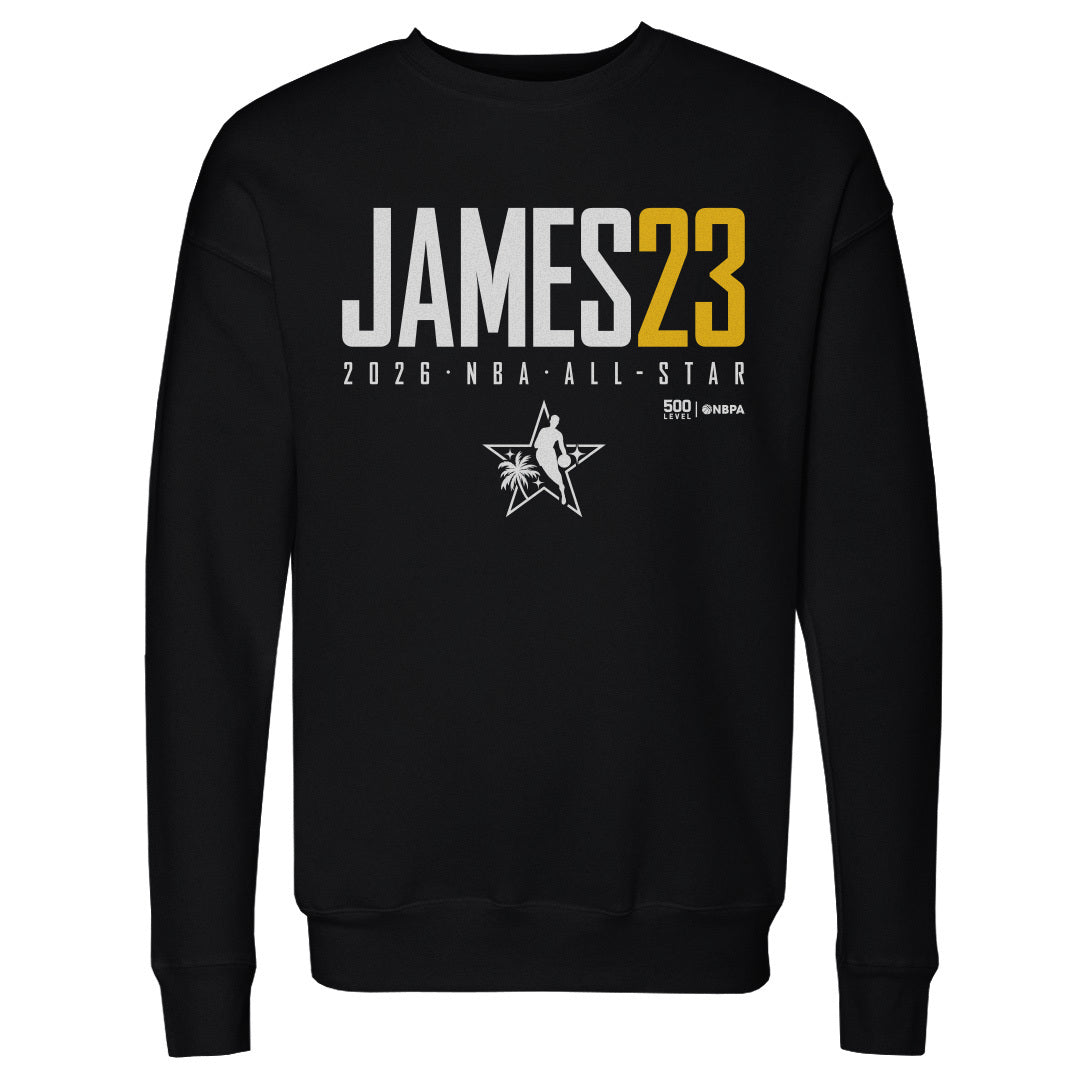 LeBron James Men's Crewneck Sweatshirt | 500 LEVEL