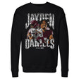 Jayden Daniels Men's Crewneck Sweatshirt | 500 LEVEL