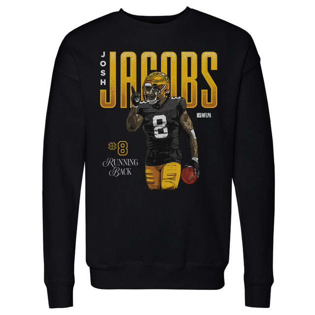 Josh Jacobs Men's Crewneck Sweatshirt | 500 LEVEL