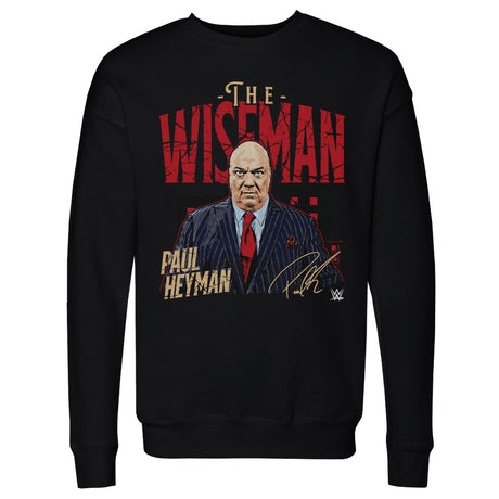 Paul Heyman Men's Crewneck Sweatshirt | 500 LEVEL