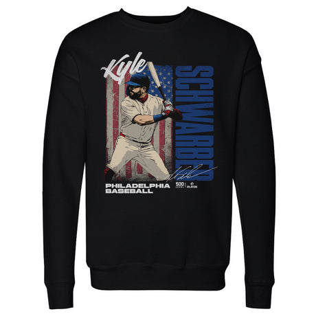 Kyle Schwarber Men's Crewneck Sweatshirt | 500 LEVEL