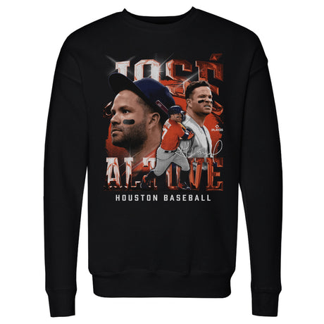 Jose Altuve Men's Crewneck Sweatshirt | 500 LEVEL