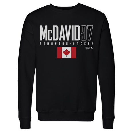 Connor McDavid Men's Crewneck Sweatshirt | 500 LEVEL
