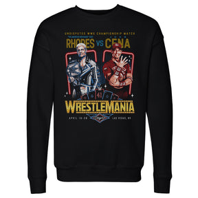 Wrestlemania Men's Crewneck Sweatshirt | 500 LEVEL