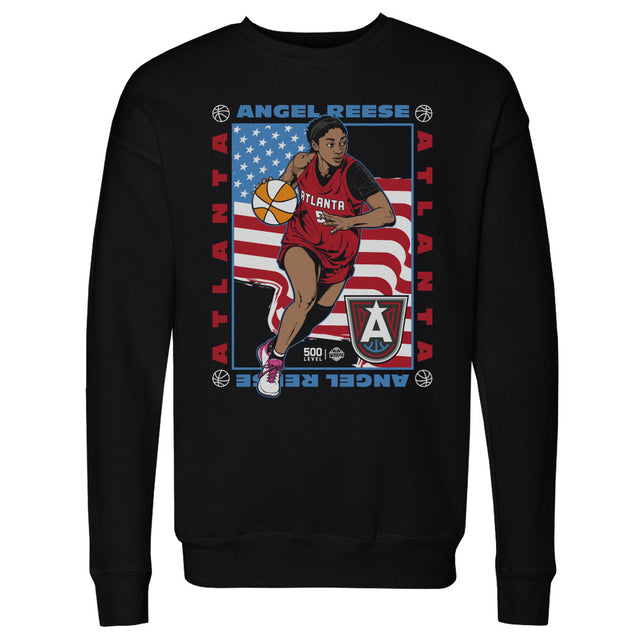 Angel Reese Men's Crewneck Sweatshirt | 500 LEVEL
