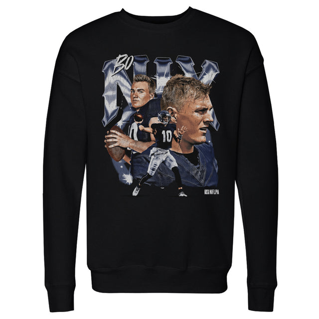 Bo Nix Men's Crewneck Sweatshirt | 500 LEVEL