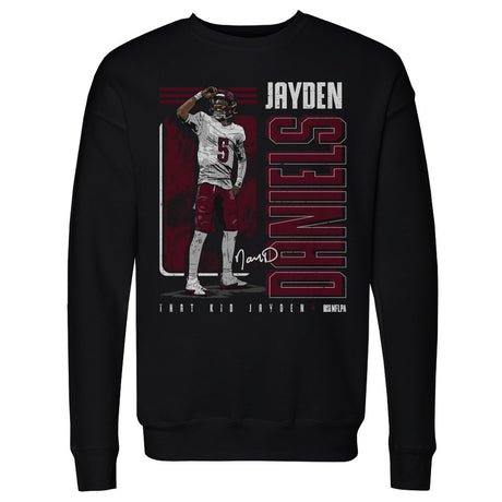 Jayden Daniels Men's Crewneck Sweatshirt | 500 LEVEL