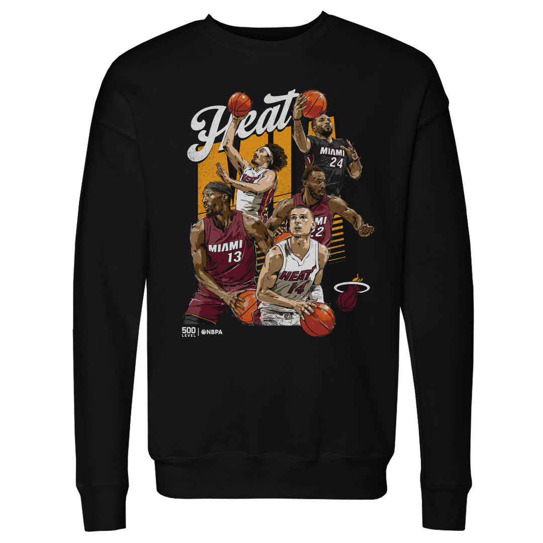 Miami Heat Men's Crewneck Sweatshirt | 500 LEVEL