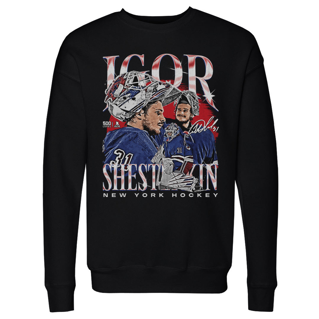 Igor Shesterkin Men's Crewneck Sweatshirt | 500 LEVEL
