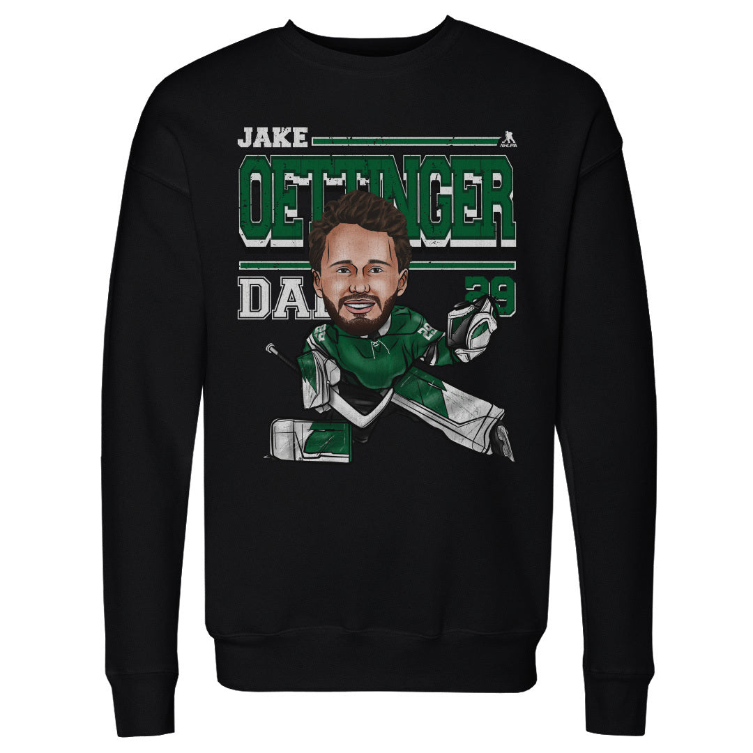 Jake Oettinger Men's Crewneck Sweatshirt | 500 LEVEL