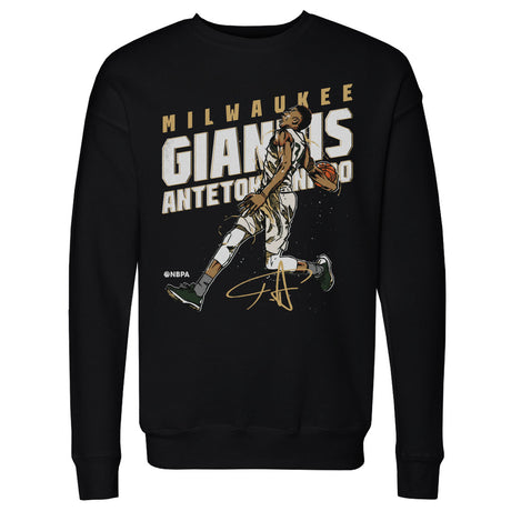 Giannis Antetokounmpo Men's Crewneck Sweatshirt | 500 LEVEL