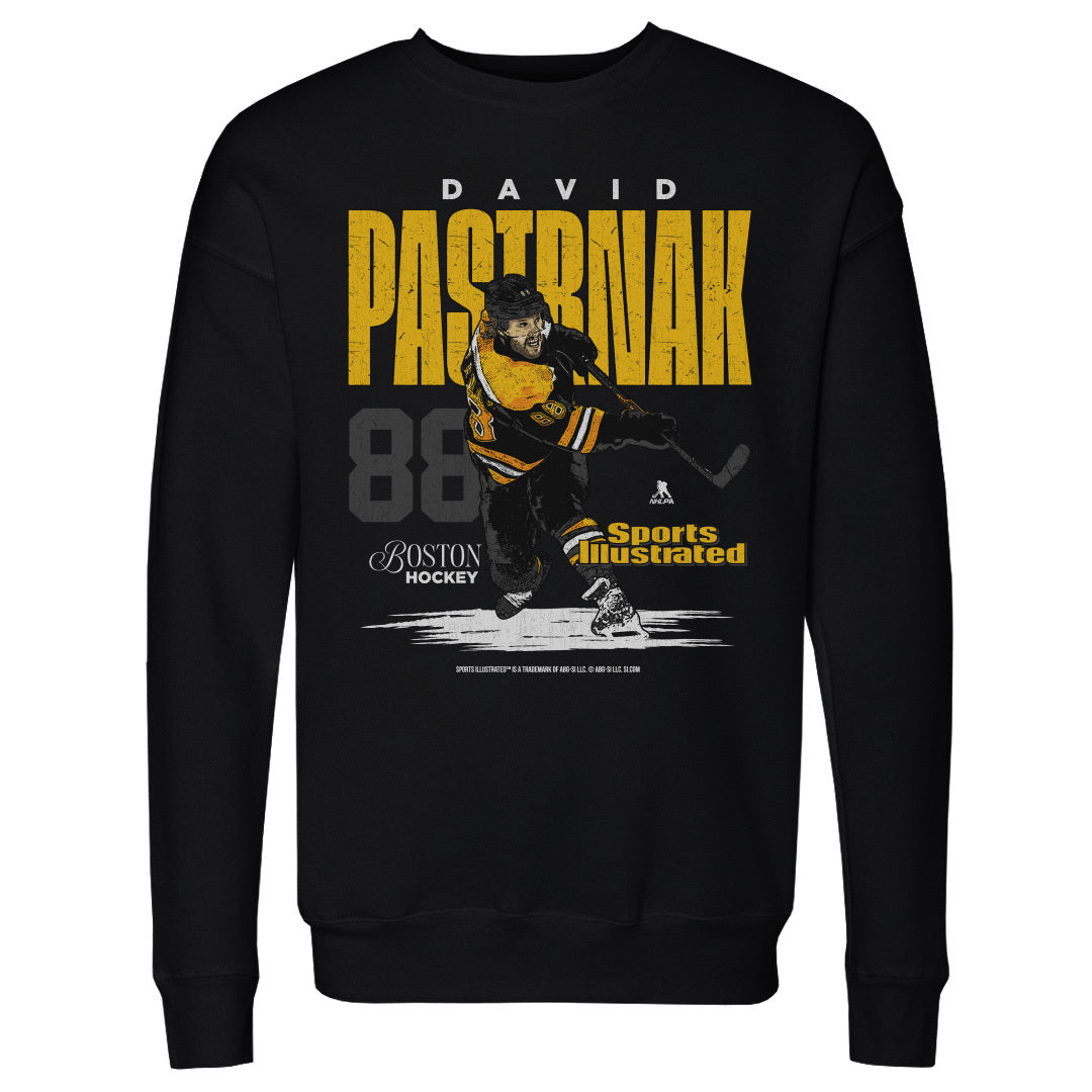 David Pastrnak Men's Crewneck Sweatshirt | 500 LEVEL