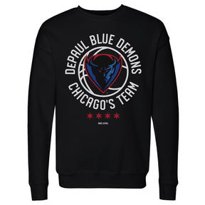 DePaul Blue Demons Men's Crewneck Sweatshirt | 500 LEVEL