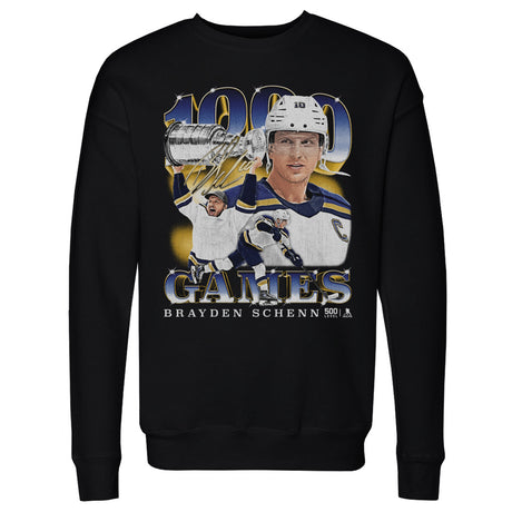 Brayden Schenn Men's Crewneck Sweatshirt | 500 LEVEL