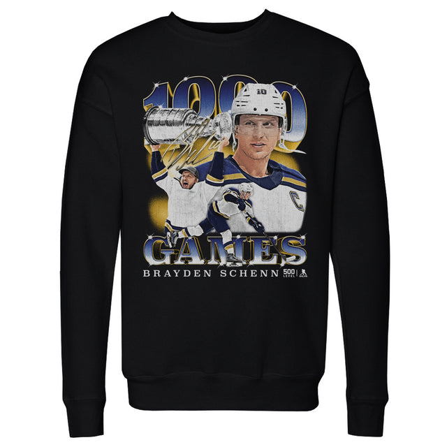 Brayden Schenn Men's Crewneck Sweatshirt | 500 LEVEL