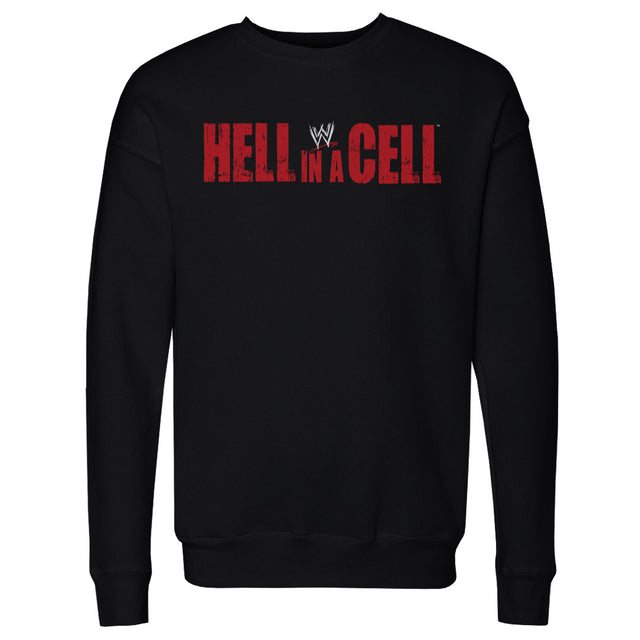 Hell In A Cell Men's Crewneck Sweatshirt | 500 LEVEL