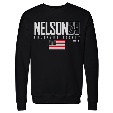 Brock Nelson Men's Crewneck Sweatshirt | 500 LEVEL