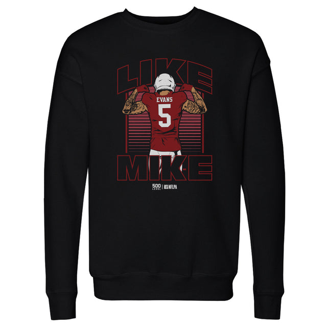 Mike Evans Men's Crewneck Sweatshirt | 500 LEVEL
