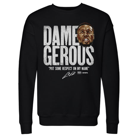 Damian Lillard Men's Crewneck Sweatshirt | 500 LEVEL