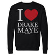 Drake Maye Men's Crewneck Sweatshirt | 500 LEVEL