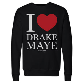 Drake Maye Men's Crewneck Sweatshirt | 500 LEVEL