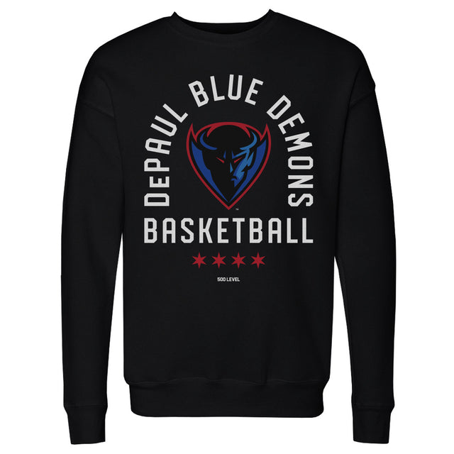 DePaul Blue Demons Men's Crewneck Sweatshirt | 500 LEVEL