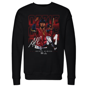 Ozzie Albies Men's Crewneck Sweatshirt | 500 LEVEL