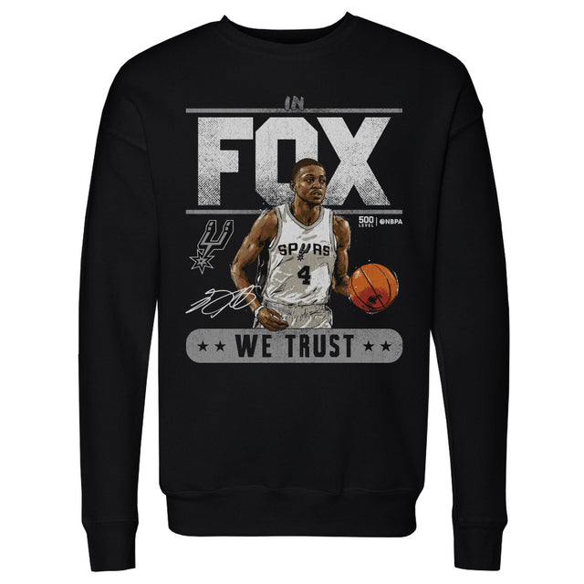De'Aaron Fox Men's Crewneck Sweatshirt | 500 LEVEL