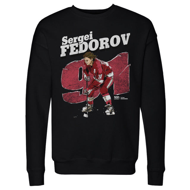 Sergei Fedorov Men's Crewneck Sweatshirt | 500 LEVEL