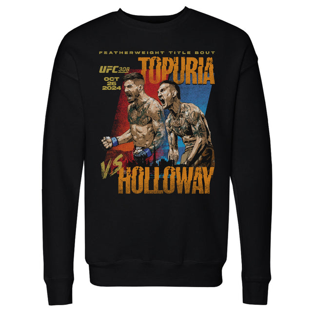Ilia Topuria Men's Crewneck Sweatshirt | 500 LEVEL