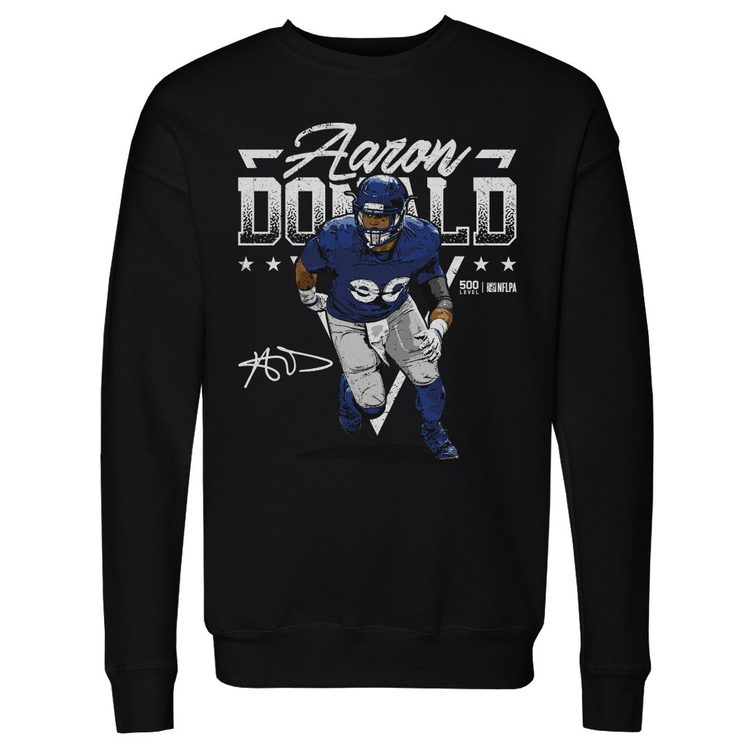 Aaron Donald Men's Crewneck Sweatshirt | 500 LEVEL