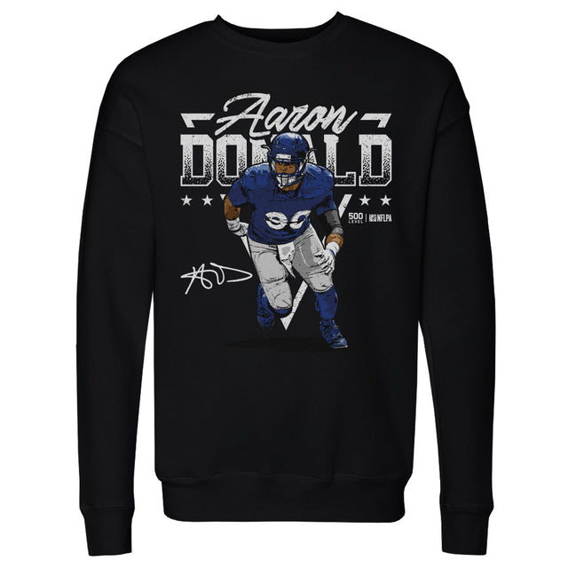Aaron Donald Men's Crewneck Sweatshirt | 500 LEVEL