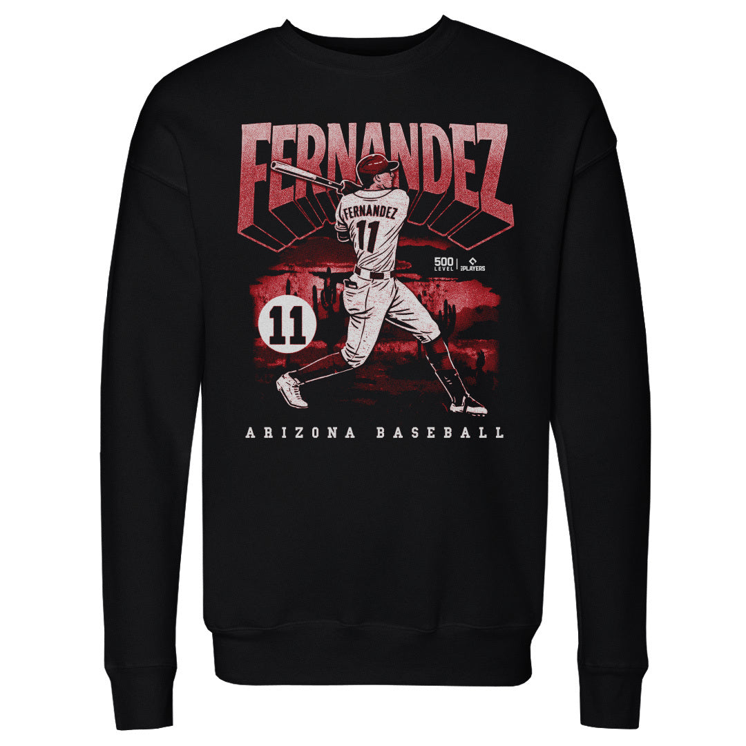 Jose Fernandez Men's Crewneck Sweatshirt | 500 LEVEL
