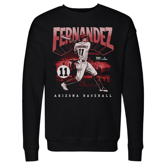 Jose Fernandez Men's Crewneck Sweatshirt | 500 LEVEL