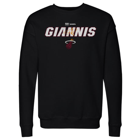 Giannis Antetokounmpo Men's Crewneck Sweatshirt | 500 LEVEL