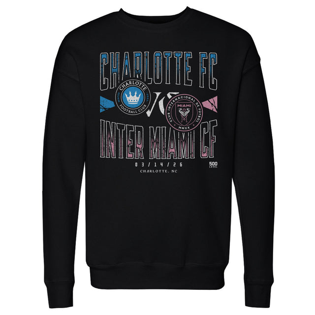 Charlotte FC Men's Crewneck Sweatshirt | 500 LEVEL