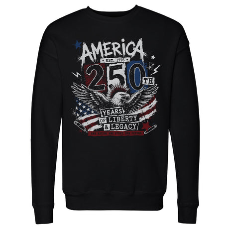 USA Men's Crewneck Sweatshirt | 500 LEVEL