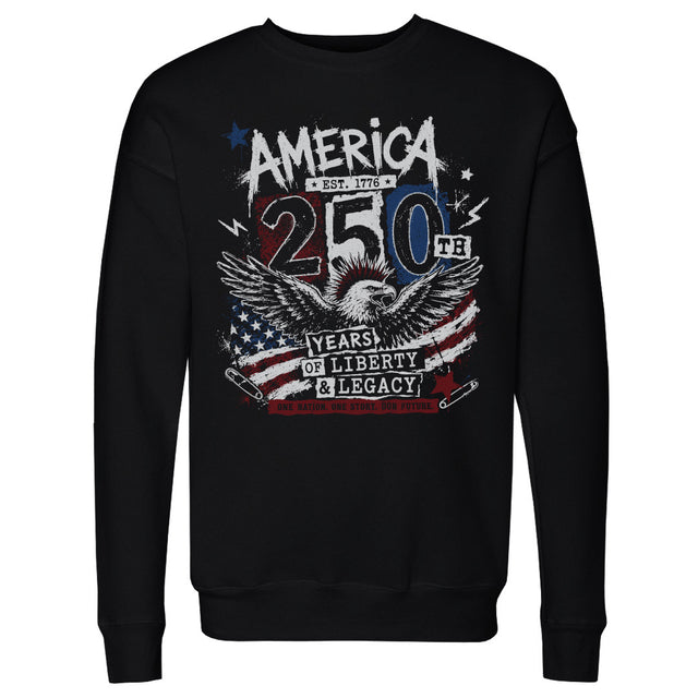 USA Men's Crewneck Sweatshirt | 500 LEVEL