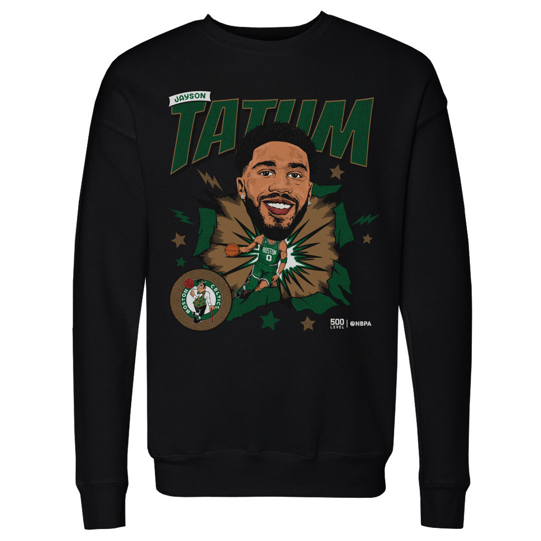 Jayson Tatum Men's Crewneck Sweatshirt | 500 LEVEL