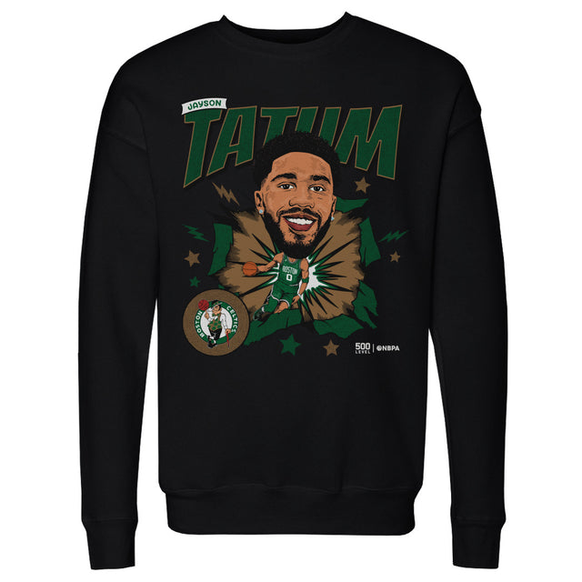 Jayson Tatum Men's Crewneck Sweatshirt | 500 LEVEL