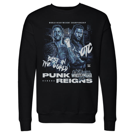 WrestleMania Men's Crewneck Sweatshirt | 500 LEVEL