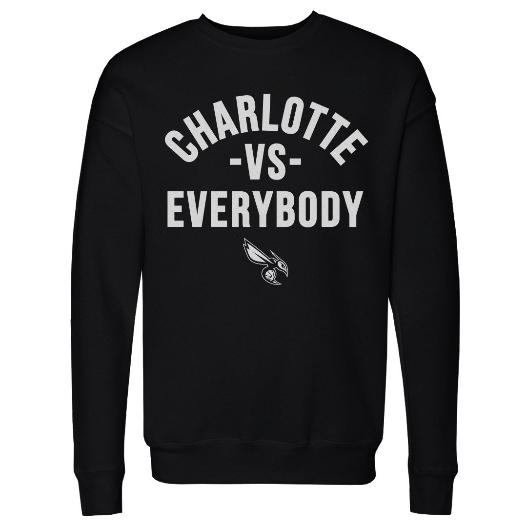 Charlotte Hornets Men's Crewneck Sweatshirt | 500 LEVEL