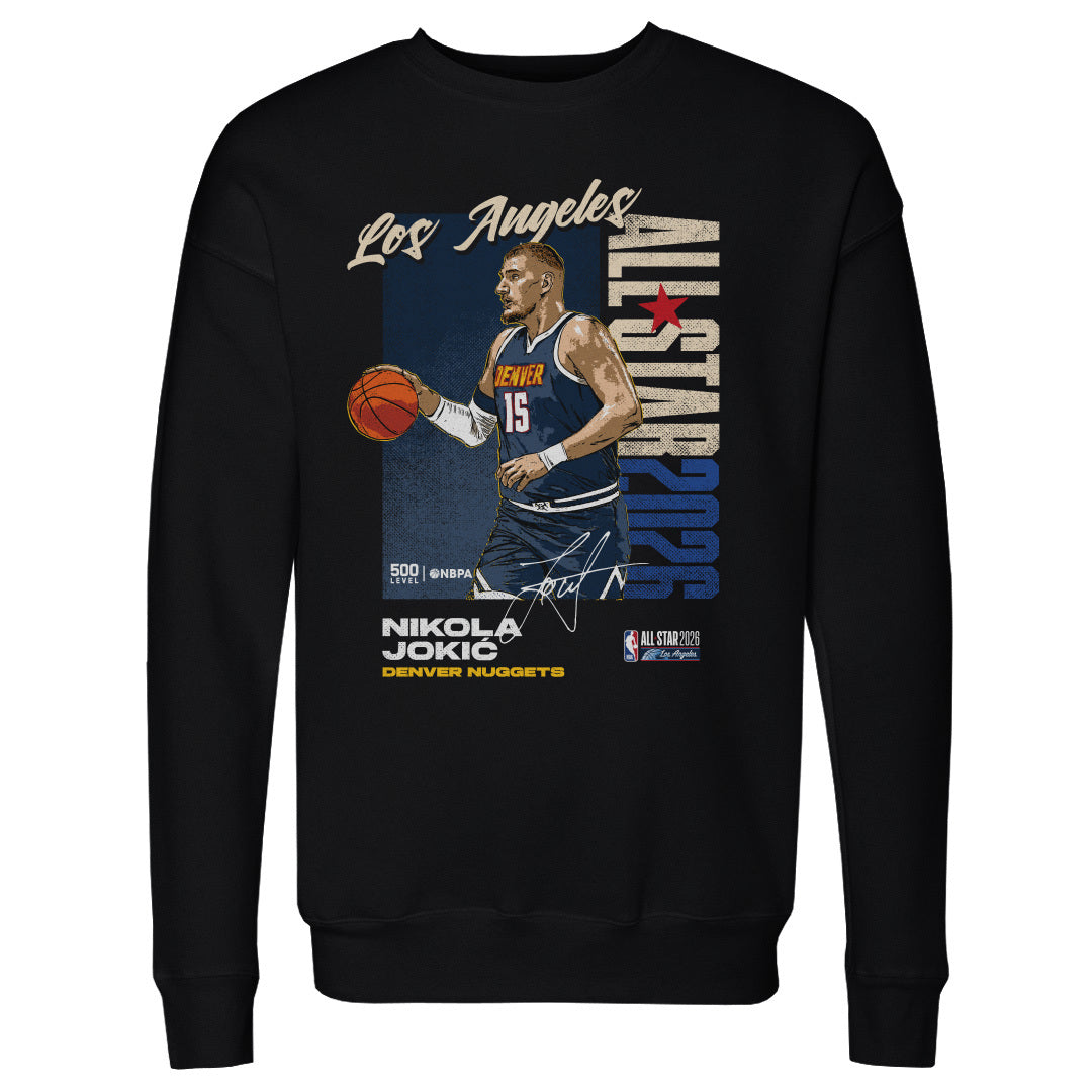 Nikola Jokic Men's Crewneck Sweatshirt | 500 LEVEL