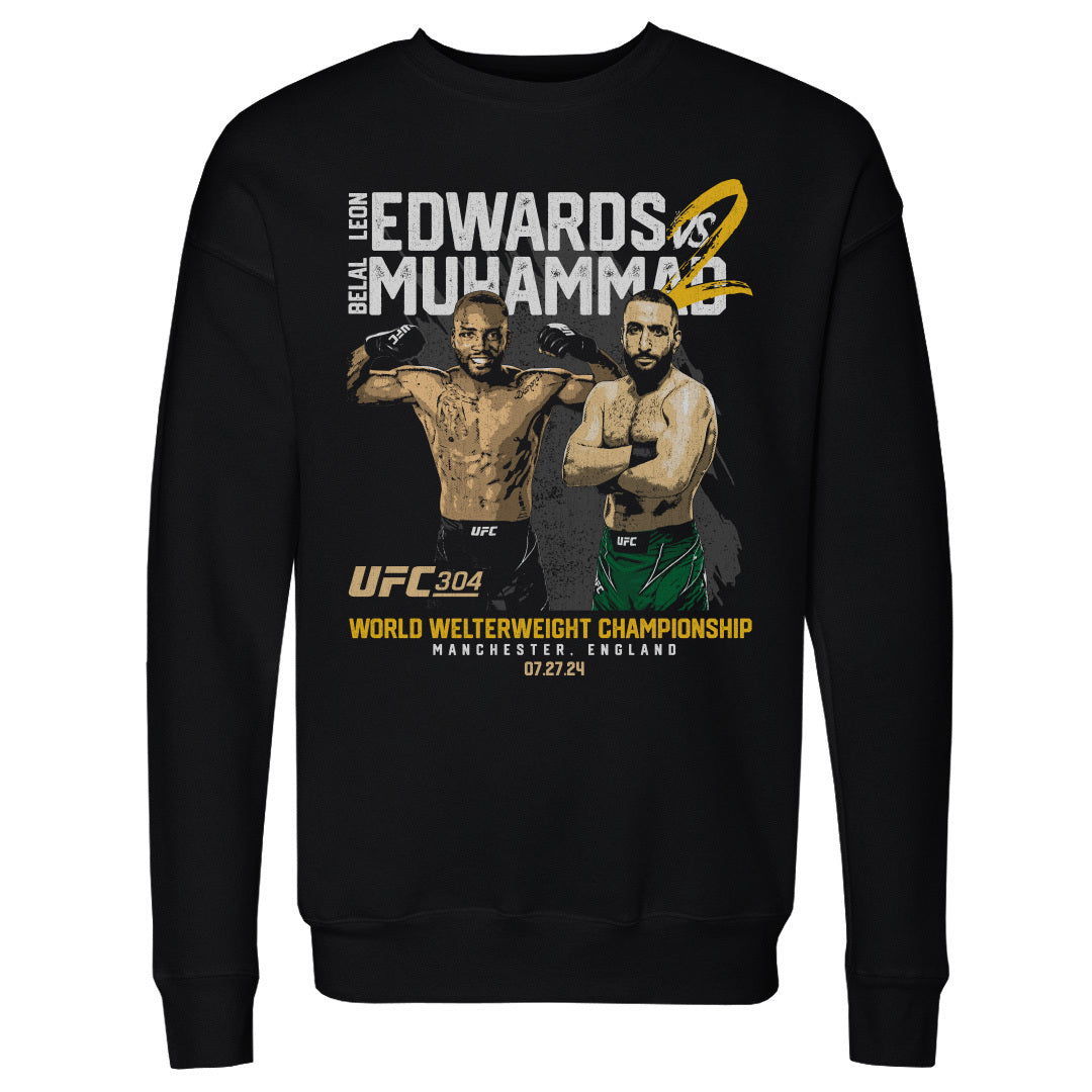 Leon Edwards Men's Crewneck Sweatshirt | 500 LEVEL
