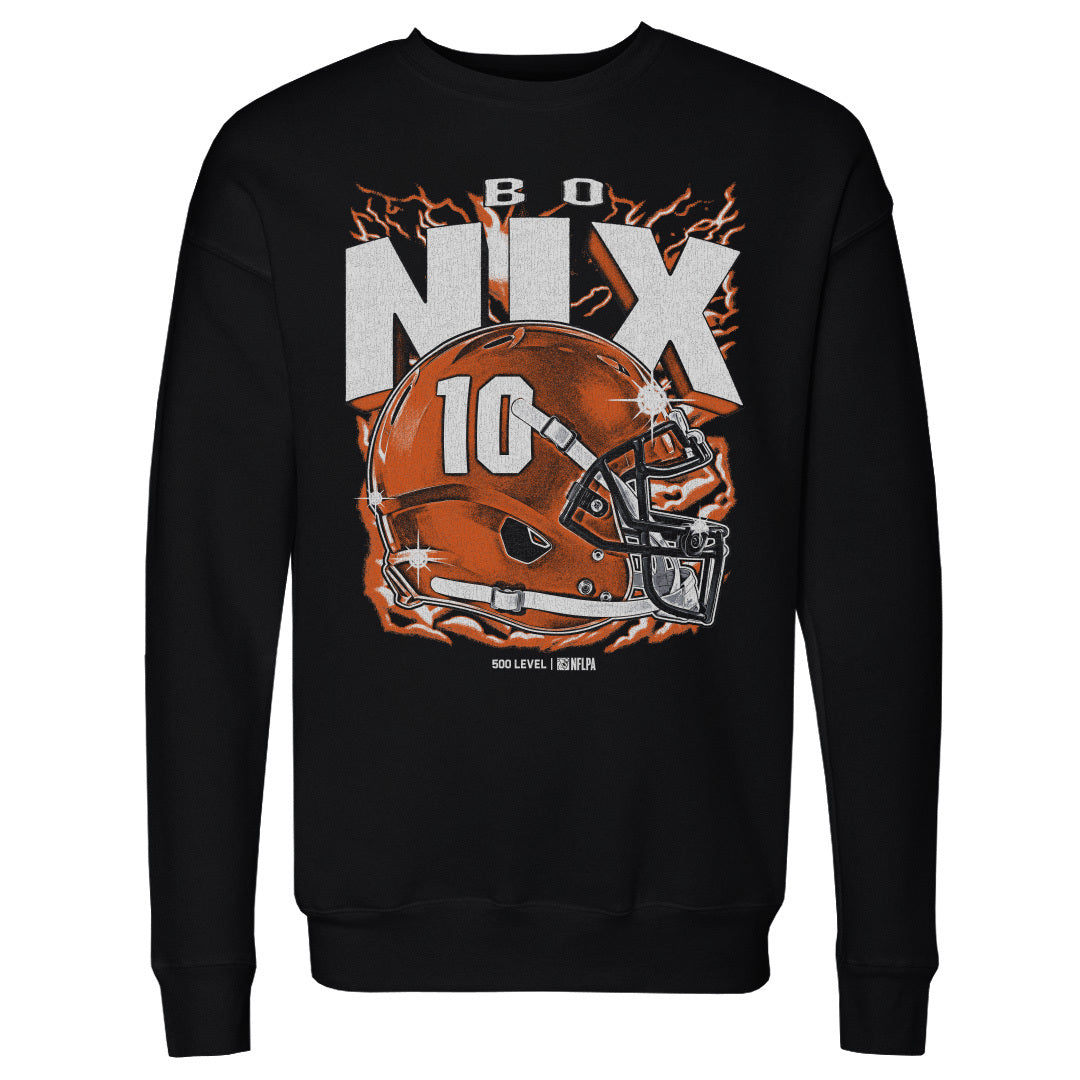Bo Nix Men's Crewneck Sweatshirt | 500 LEVEL