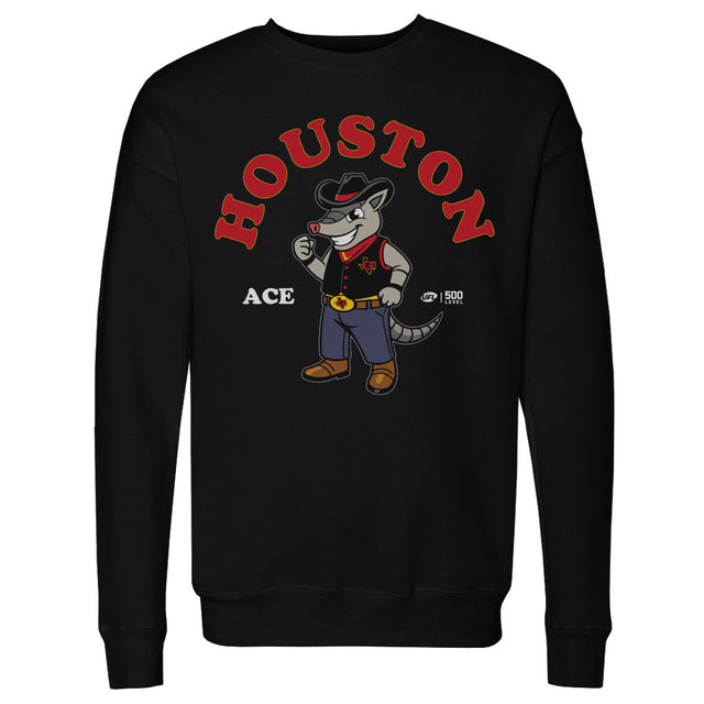 Houston Gamblers Men's Crewneck Sweatshirt | 500 LEVEL