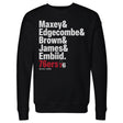 Philadelphia 76ers Men's Crewneck Sweatshirt | 500 LEVEL