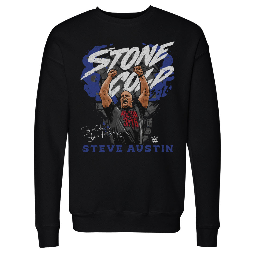 Stone Cold Steve Austin Men's Crewneck Sweatshirt | 500 LEVEL